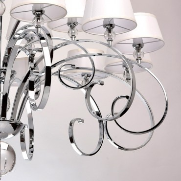 Люстра подвесная CHIARO 386013718 Палермо 18x40W G9